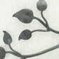 Stone County Ironworks Leaf 19" Woodland Brown Iron Pendant Light With Onyx Shade