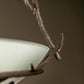Stone County Ironworks Pine 21" 3 Arm Burnished Gold Iron Kraft Globe Chandelier With Gold Iron Accent