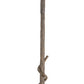 Stone County Ironworks Pine 8" Natural Bark Iron Pendant Lamp With Copper Shade