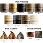 Stone County Ironworks Urban Forge 13" Chalk White Iron Pendant Lamp With Pewter Iron Accent and Zinc Shade