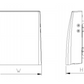Straits Lighting Slim Adjustable WMK - 80W - 5000K - Dimmable Wall Pack