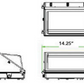 Straits Lighting WPG3 - 50W - SU - 5000K - WM - Photo Cell Wall Pack