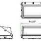 Straits Lighting WPG3 - 80W - SU - 5000K - WM - Photo Cell Wall Pack