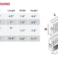 StraitsLighting FLF - 80W - SU - 4000K - Yolk Mount - Dimmable Flood Light