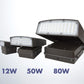 StraitsLighting Slim Adjustable WMK - 50W - 5000K - White Wall Pack