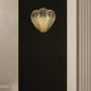 Sylcom Bembo 918/A2-D-ORO 24 Kt Gold Wall lamp in Polished Gold Metal Finish
