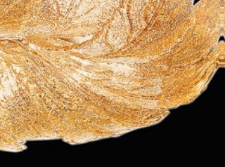 Sylcom Bembo 919/L-GR.A Amber Graniglia Wall lamp