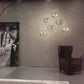 Sylcom Bitta 13-K-FU Smoked Wall Lamp