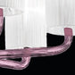 Sylcom Can Can 2120/6-K-AMT Amethyst Suspension in Polished Chrome Metal Finish