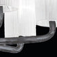 Sylcom Can Can 2121/10-K-GRY Grey Suspension in Polished Chrome Metal Finish