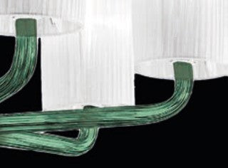 Sylcom Can Can 2121/10-K-OCE Ocean Suspension in Polished Chrome Metal Finish