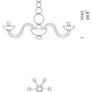 Sylcom Candiano 1531/6-D-BLCR Milky White Clear Chandelier in Polished Gold Metal Finish