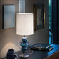 Sylcom Candiano 1531/8-K-BLCR Milky White Clear Chandelier in Polished Chrome Metal Finish