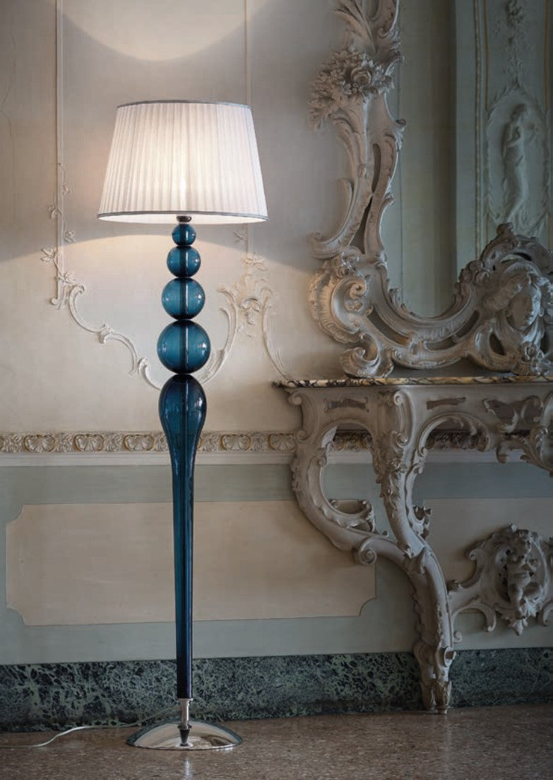 Sylcom Carola TOP 1423-ARG Ivory and Silver Trim Lamp Shade