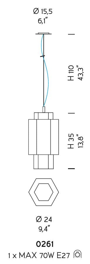 Sylcom Casa Blanca 0261-K-FU Smoked Wall Lamp in Polish Chrome Metal Finish