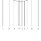 Sylcom Casa Blanca KIT 0262-K Polish Chrome Multiple Arrangement Ceiling Rose