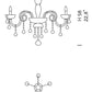 Sylcom Dandolo 949/5-K-FU Smoked with lead pendants Chandelier in Polished Chrome Metal Finish