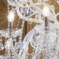Sylcom Dandolo 949/A2-K-CR.NAZ Crystal with national pendants Wall lamp in Polished Chrome Metal Finish