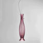 Sylcom Diva 0220-K-AMT Amethyst Wall Lamp in Polish Chrome Metal Finish