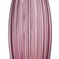Sylcom Diva 0221-K-AMT Amethyst Wall Lamp in Polish Chrome Metal Finish