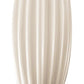 Sylcom Diva 0221-K-BLAV Milk White Ivory Wall Lamp in Polish Chrome Metal Finish