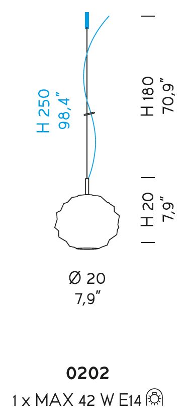 Sylcom Emisphera 0202-K-FU Smoked Wall Lamp in Polish Chrome Metal Finish