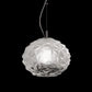 Sylcom Emisphera 0206-K-CR Clear Wall Lamp in Polish Chrome Metal Finish