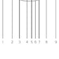 Sylcom Emisphera KIT 0202-K- Multiple Arrangement Ceiling Rose