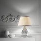 Sylcom Felicita TOP 1462/22-ORO Ivory and Gold Trim Lampshade