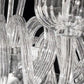 Sylcom Foscari 1522/16+8+4-D-CR Clear Chandelier in Polished Gold Metal Finish