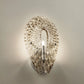 Sylcom Gabbiano 492/A1-K-FU Smoked Ceiling Lamp in Polished Chrome Finish