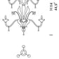 Sylcom Giustinian 1377/6+3-D-CR.ORO Clear and 24Kt Gold Chandelier in Polished Gold Metal Finish