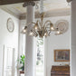Sylcom Grimani 1479/A2-D-D.A Amber Detailing Wall Lamp in Polished Gold Metal Finish