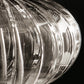 Sylcom Igloo 2061-D-FU Smoked Table Lamp in Polished Gold Metal Finish
