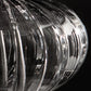 Sylcom Igloo 2062-NNS-GRY Grey Table Lamp in Brushed Black Nickel Metal Finish