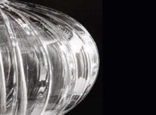 Sylcom Igloo 2065-D-CR Clear Suspension in Polished Gold Metal Finish
