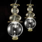 Sylcom Igloo 2065-K-TOP Topaz Suspension in Polished Chrome Metal Finish