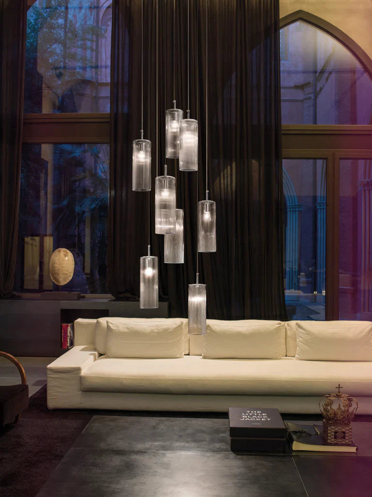 Sylcom Korinthos 0030-K-DEN Blue Denim Wall Lamp