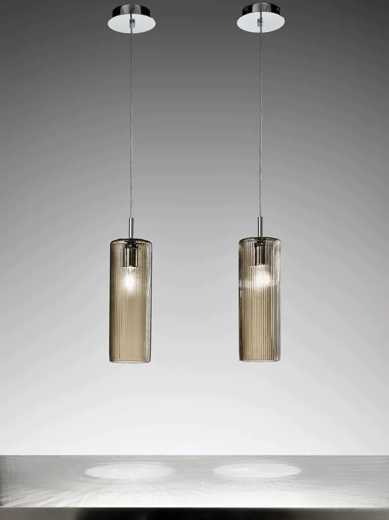 Sylcom Korinthos 0031-K-FU Smoked Wall Lamp