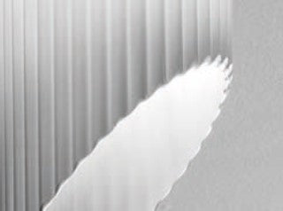 Sylcom Korinthos 0036-K-BLCR.GRY Milky White Clear and Grey Wall Lamp