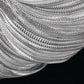 Sylcom Loredan 1397/102-D-CR Clear Ceiling Lamp in Polished Gold Metal Finish
