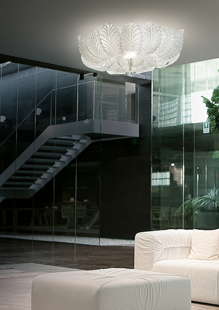 Sylcom Loredan 1399-B-ORO 24 Kt Gold Wall Lamp in White Metal Finish