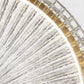 Sylcom Lulù 601-OS-CR Clear Suspension in Brushed Gold Metal Finish