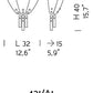 Sylcom Manin 421/A1-B-AMB Amber Ceiling Lamp in White Metal Finish