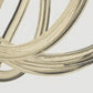 Sylcom Margot 2900/10-D-TOP Topaz Suspension in Polished Gold Metal Finish