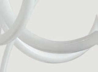 Sylcom Margot 2900/6-K-BL Milk White Clear Suspension in Polished Chrome Metal Finish