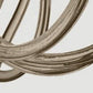 Sylcom Margot 2900/A1-D-FU Smoked Wall Lamp in Polished Gold Metal Finish