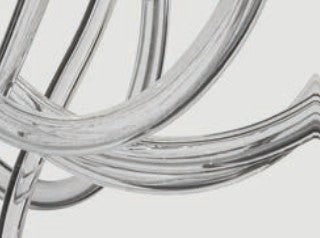 Sylcom Margot 2900/A2-K-CR Clear Wall Lamp in Polished Chrome Metal Finish