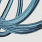 Sylcom Margot 2950/6-K-DEN Blue Denim Suspension in Polished Chrome Metal Finish