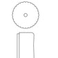 Sylcom Mask 0121-B-AS Submerged Amber Wall Lamp in White Metal Finish